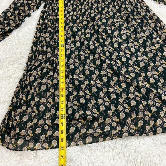 Sam Edelman High Neck Pleated Peasant Dress Size 2 - Picture 6 of 15